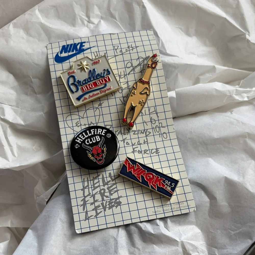 Nike Dunk Low SP / Stranger Things / Phantom and Midnight Navy / Size 11 - Picture 11 of 13